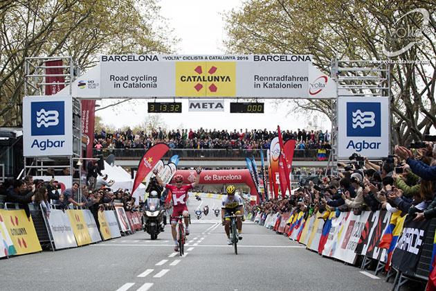 Catalonia stage 7 finish